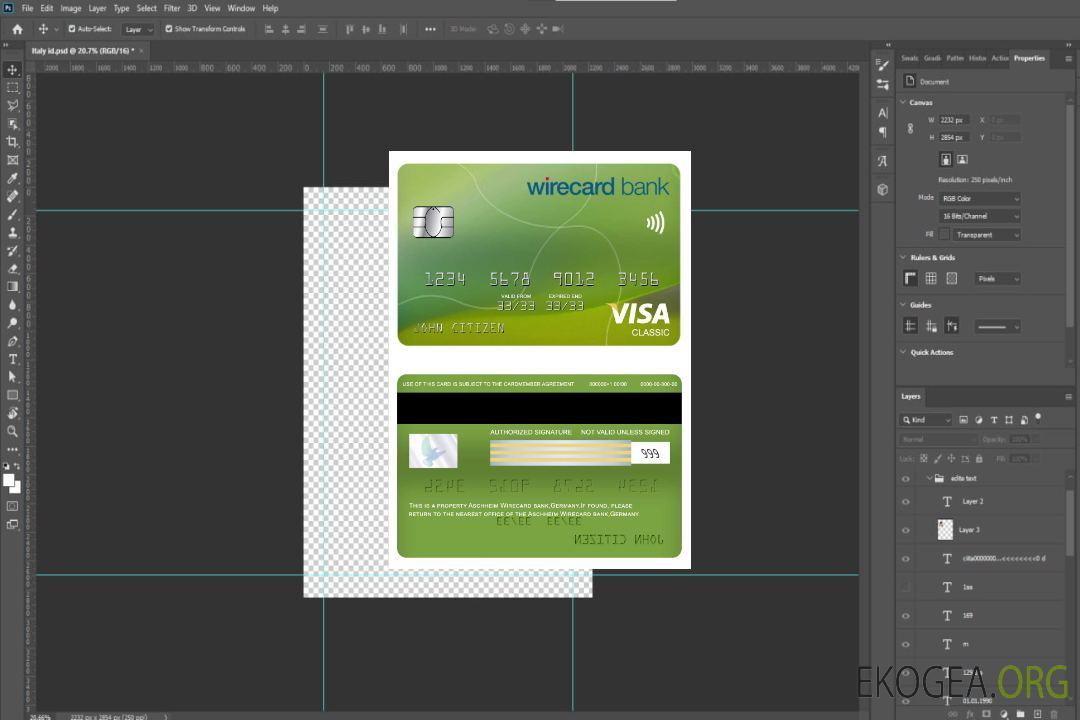 Allemagne Aschheim Wirecard banque visa carte classique template